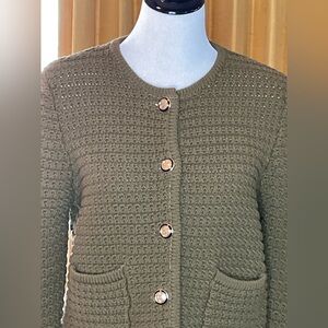 ba&sh
Gaspard Pearl-Knitted Cardigan size medium